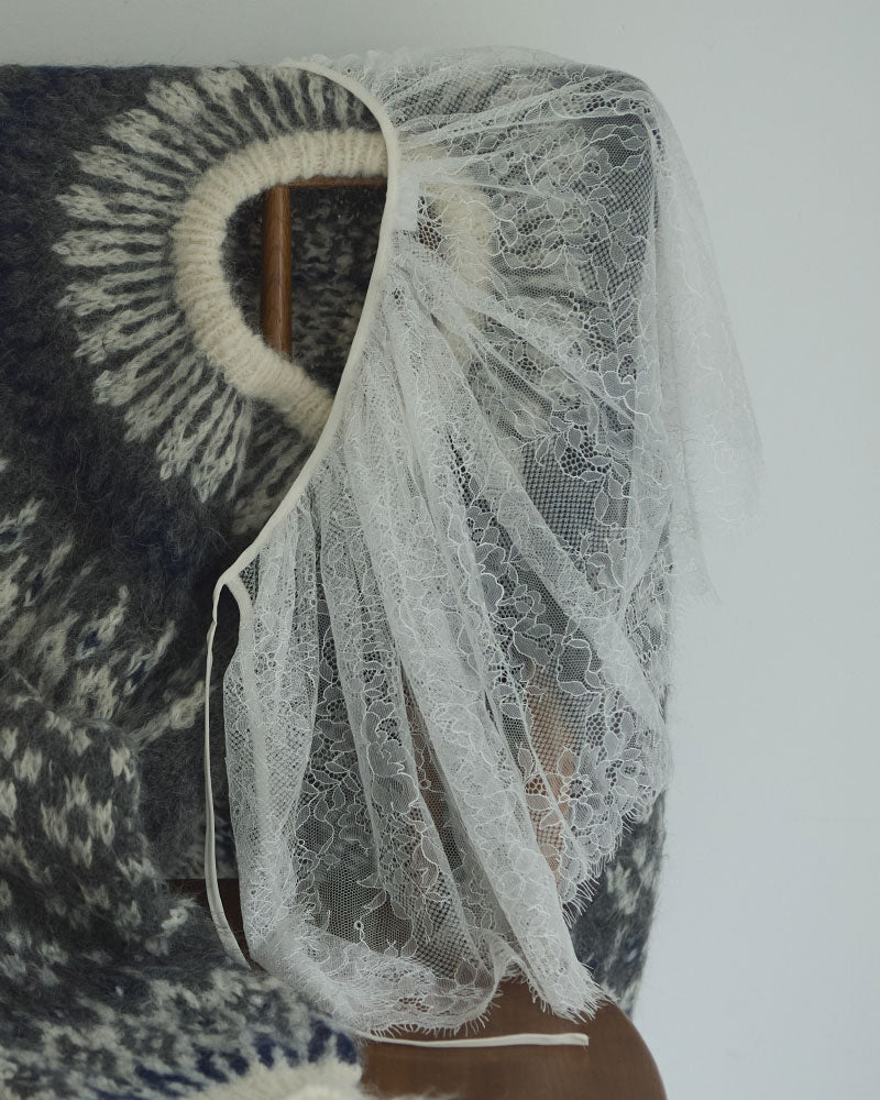 levers lace cape/Hériter/H2-26-3007