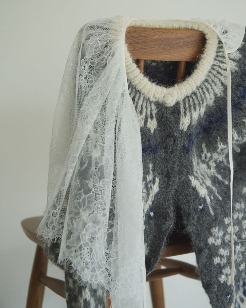 levers lace cape/Hériter/H2-26-3007