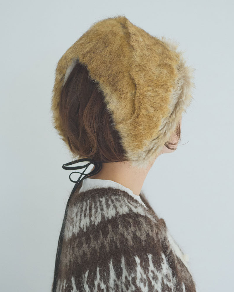 【受注】ファーフード/miahat & accessory /2667