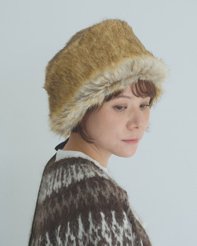 【受注】ファーフード/miahat & accessory /2667