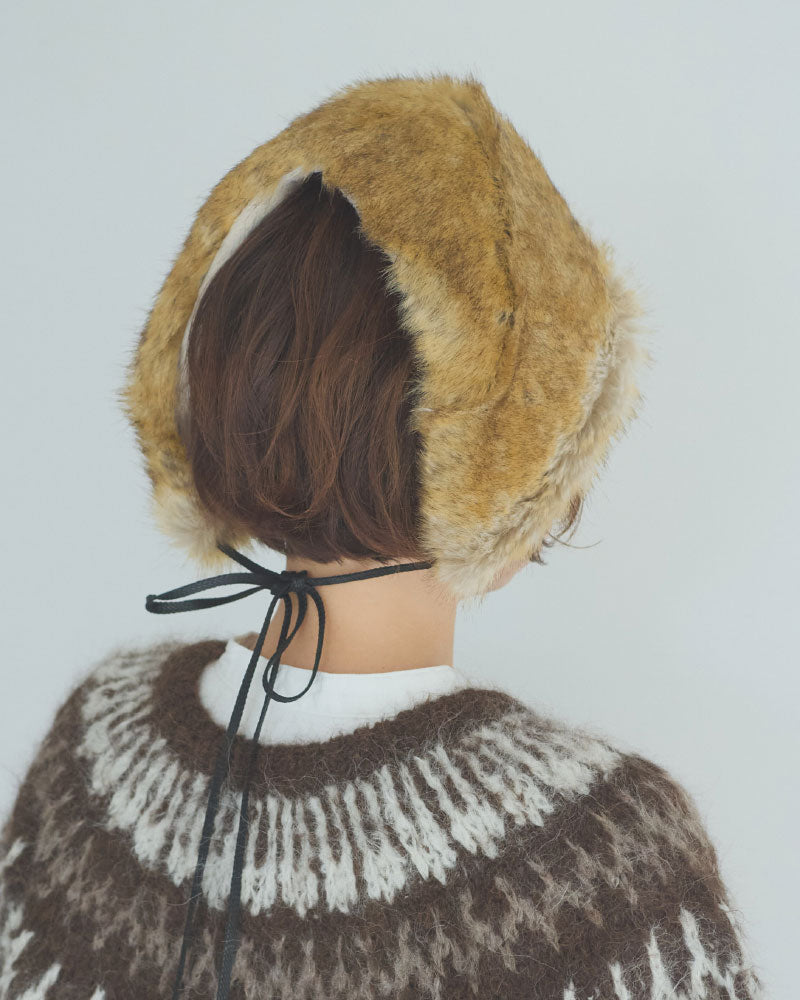 【受注】ファーフード/miahat & accessory /2667