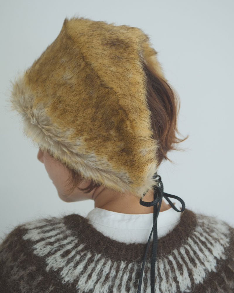 【受注】ファーフード/miahat & accessory /2667