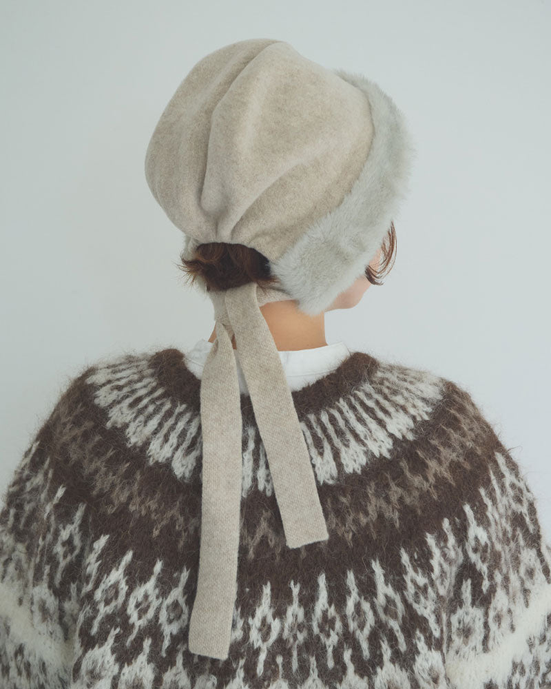 【受注】バスクフード /miahat & accessory /2661