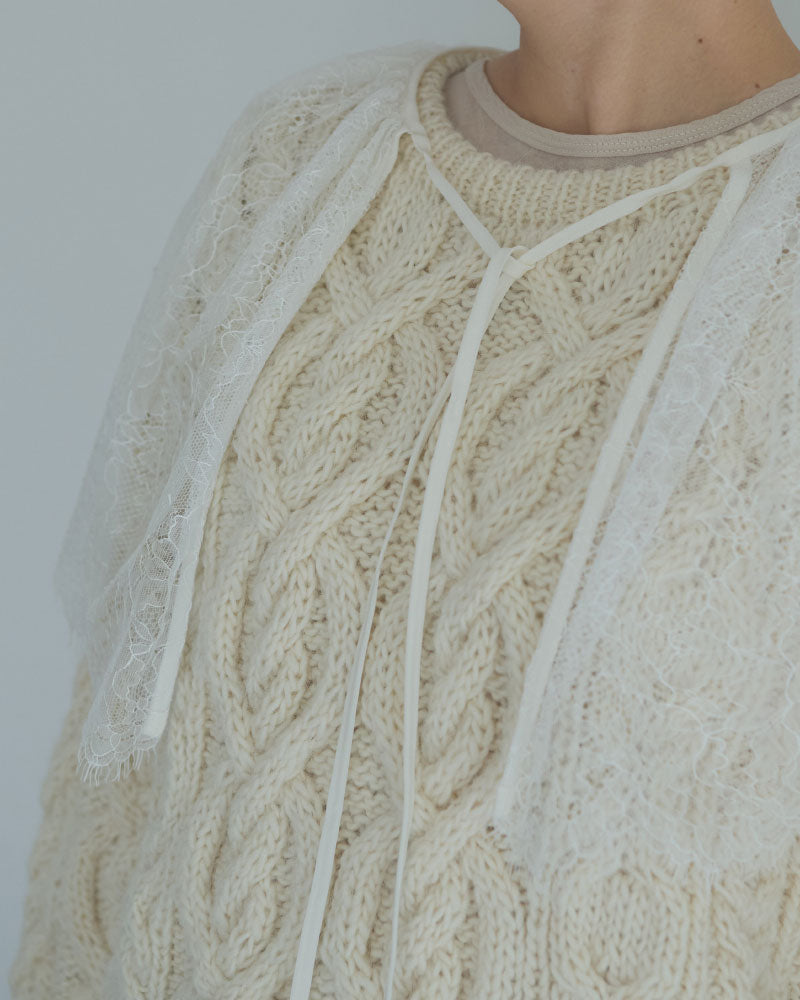 levers lace cape/Hériter/H2-26-3007