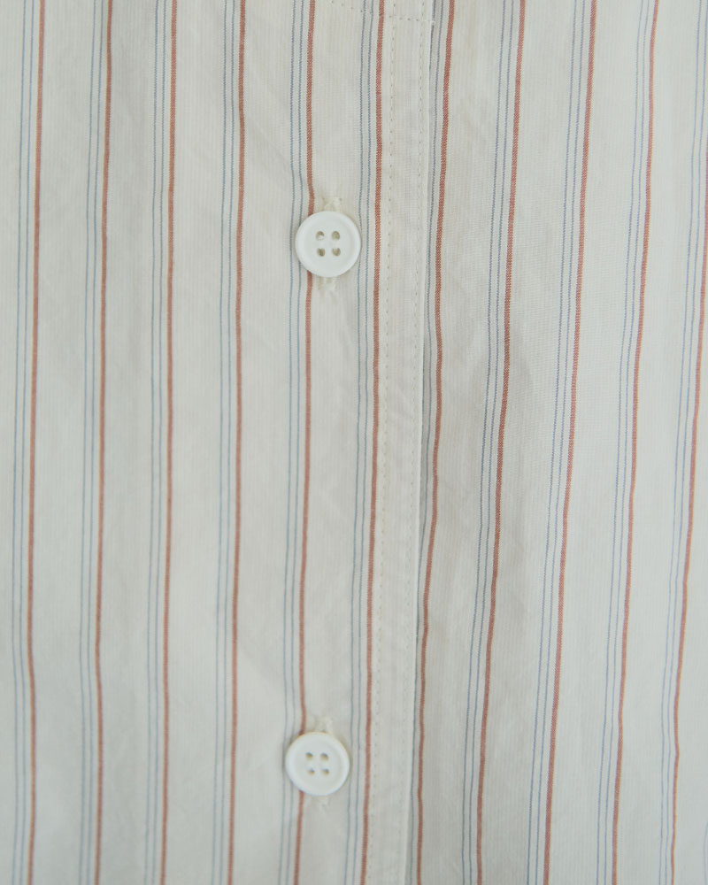 STRIPED BOW-TIE BLOUSE//MEYAME