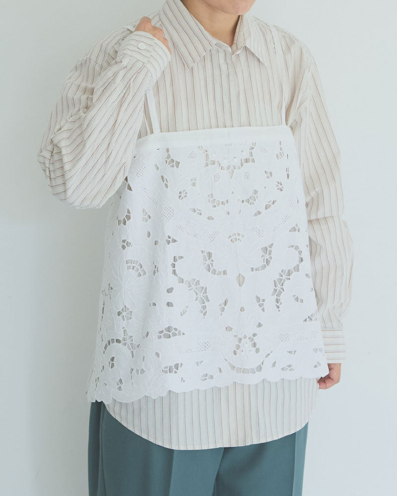 cutwork parts tablecloth camisole/Hériter/H0-00-3060