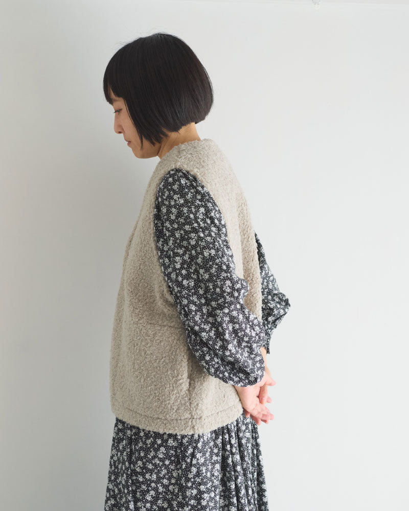 ボア V ネックベス/TS263CT083/UNIVERSALTISSU