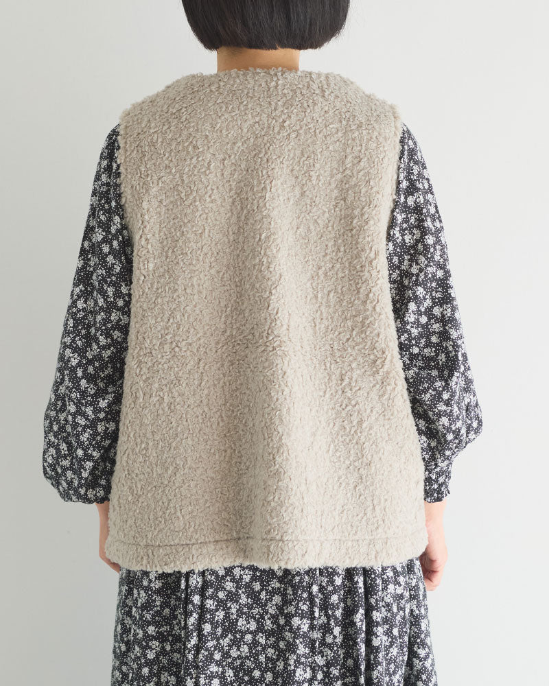ボア V ネックベス/TS263CT083/UNIVERSALTISSU