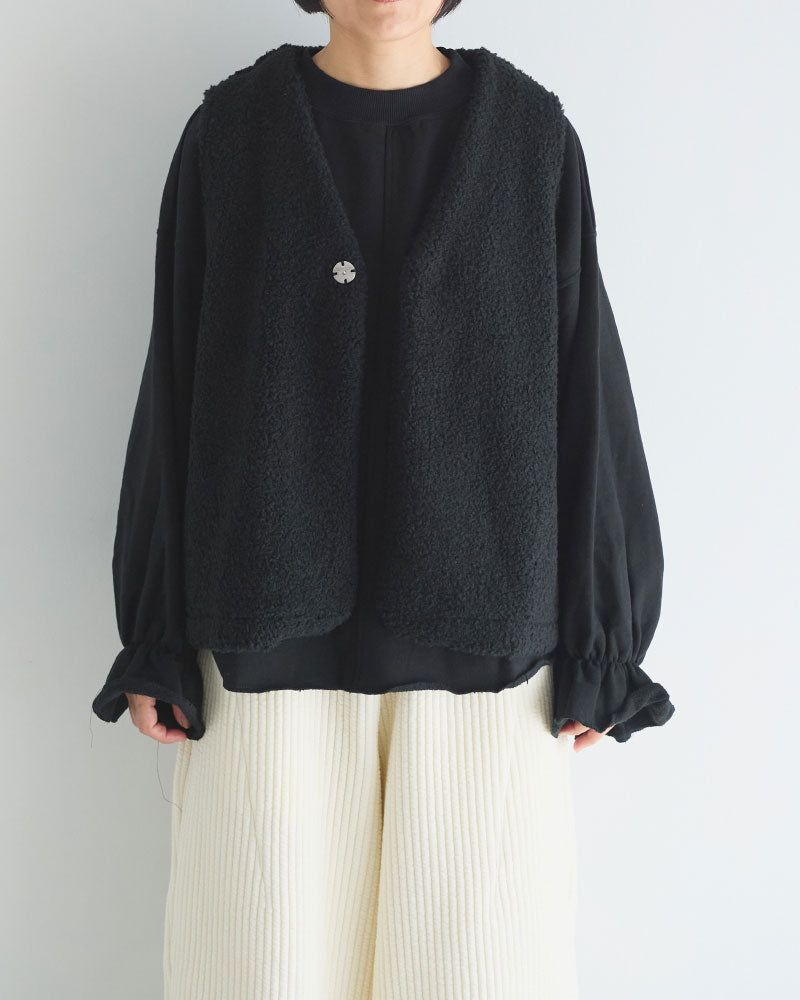 ボア V ネックベス/TS263CT083/UNIVERSALTISSU
