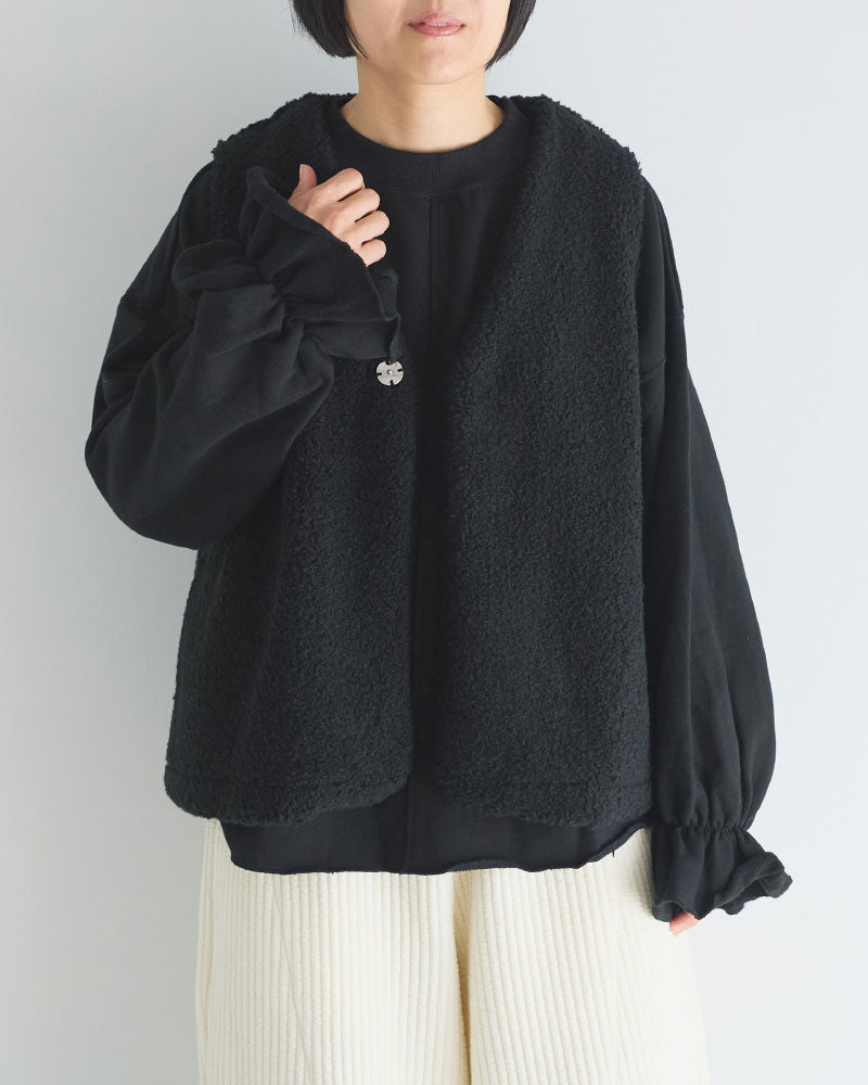 ボア V ネックベス/TS263CT083/UNIVERSALTISSU
