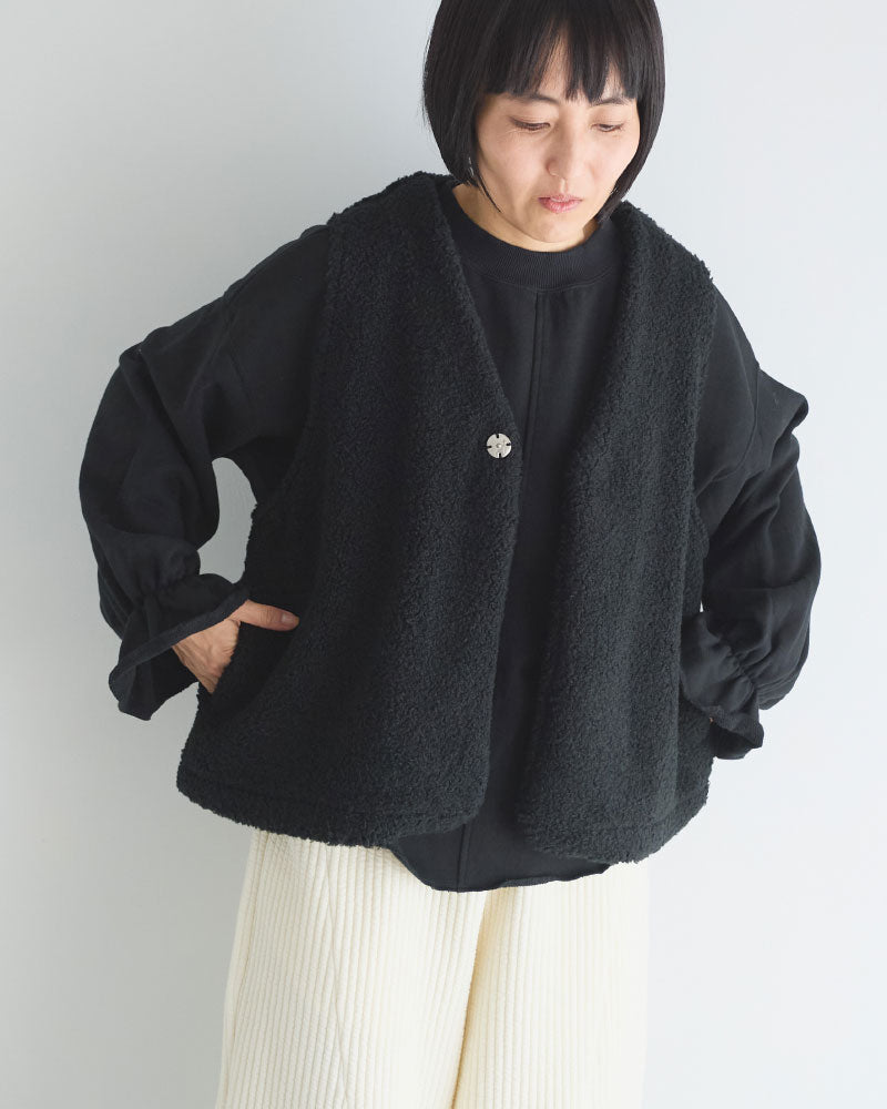 ボア V ネックベス/TS263CT083/UNIVERSALTISSU