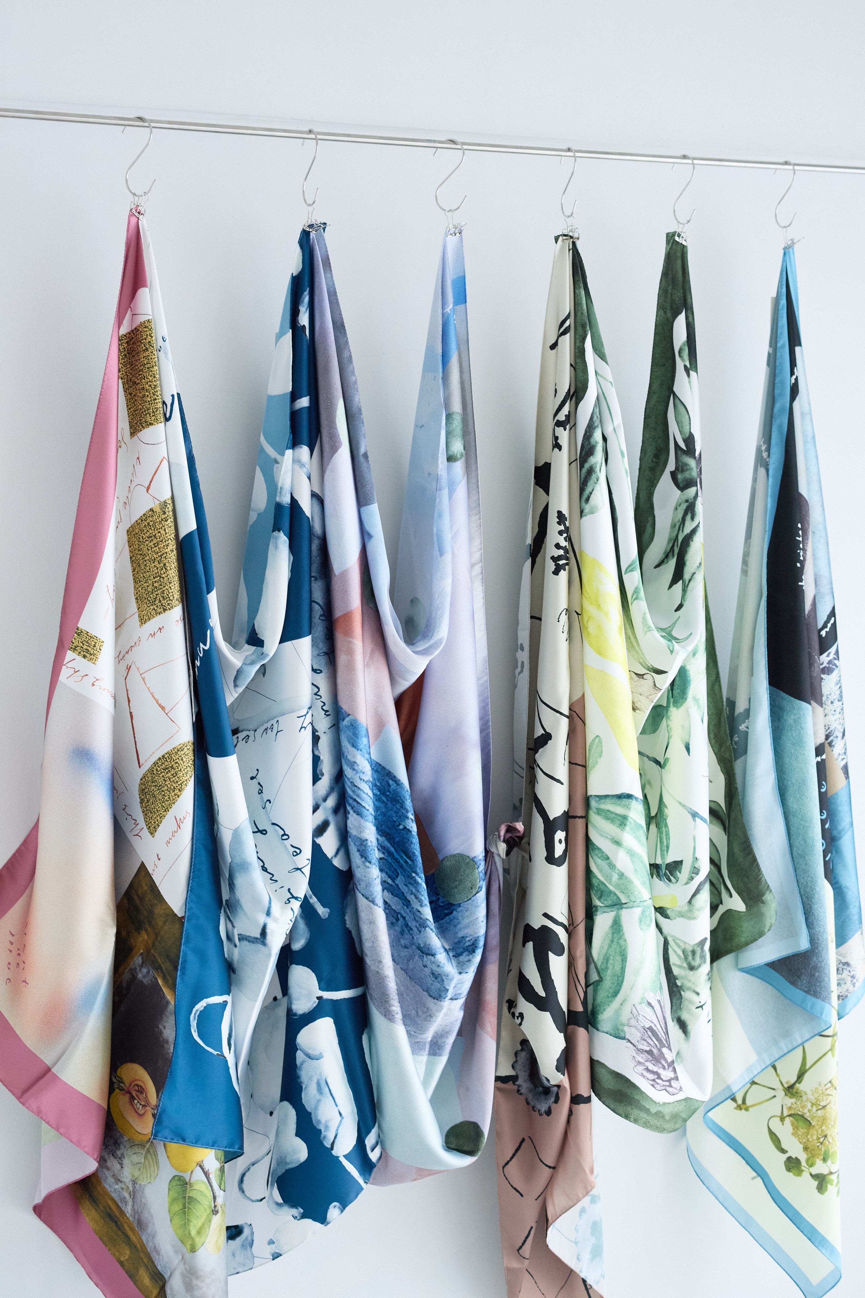 printed scarf May vent de moe 【受注受付終了】