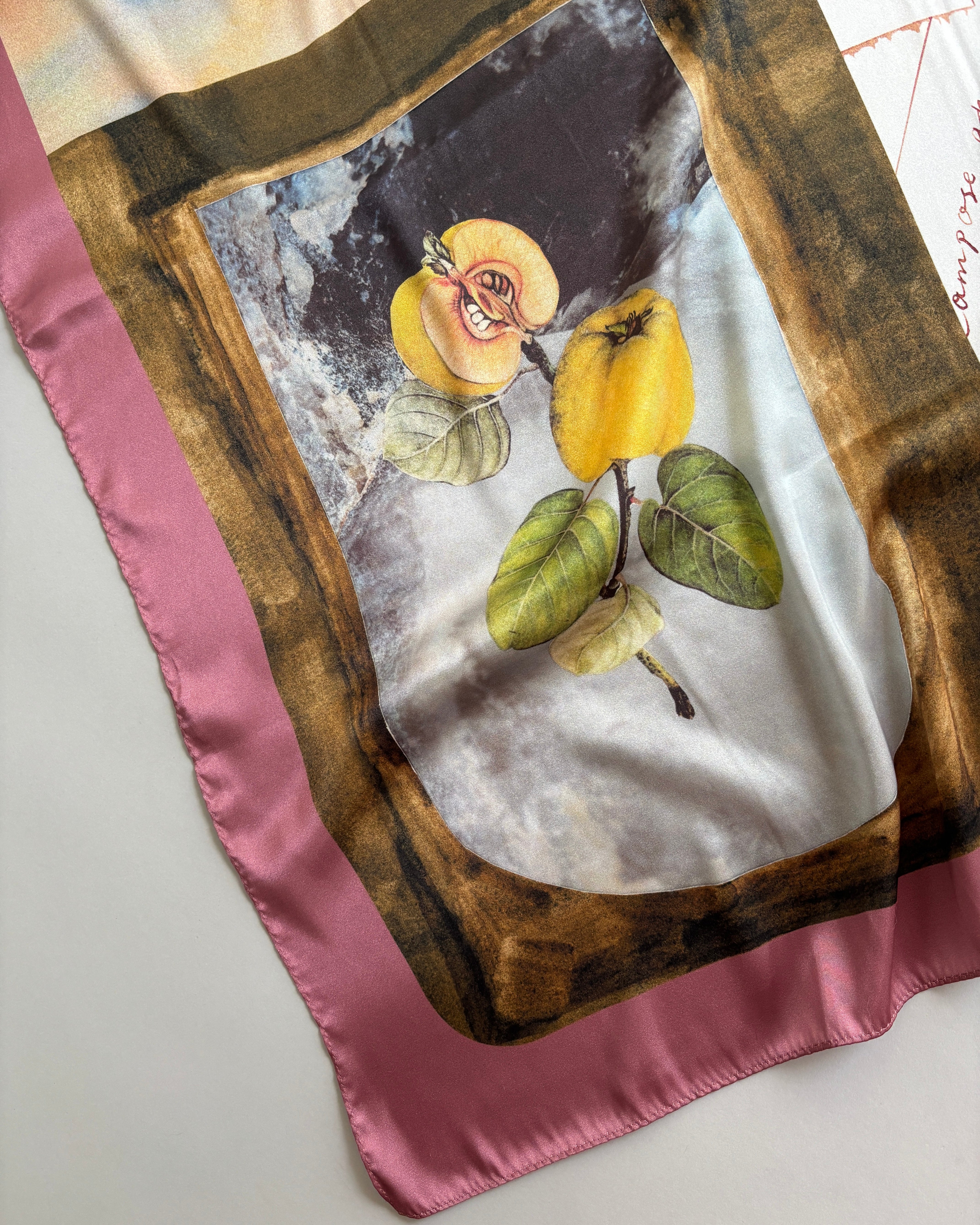 printed scarf 届かなかった手紙/ vent de moe 【受注受付終了】