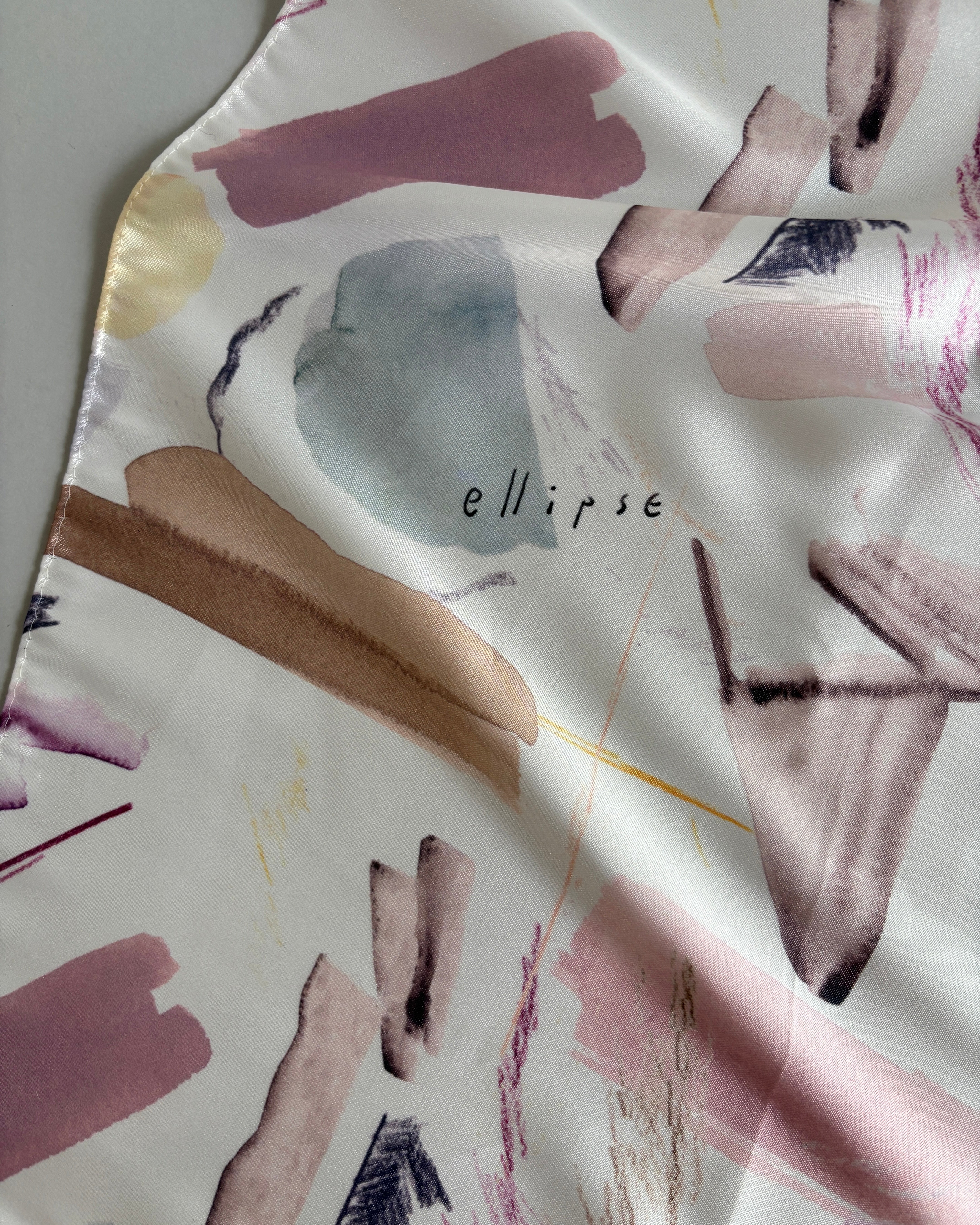 printed scarf だえん/ vent de moe 【受注受付終了】