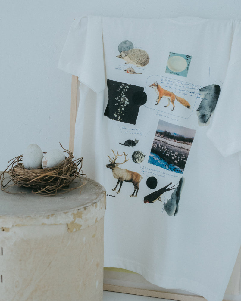 spring forest 半袖Tシャツ/SLN