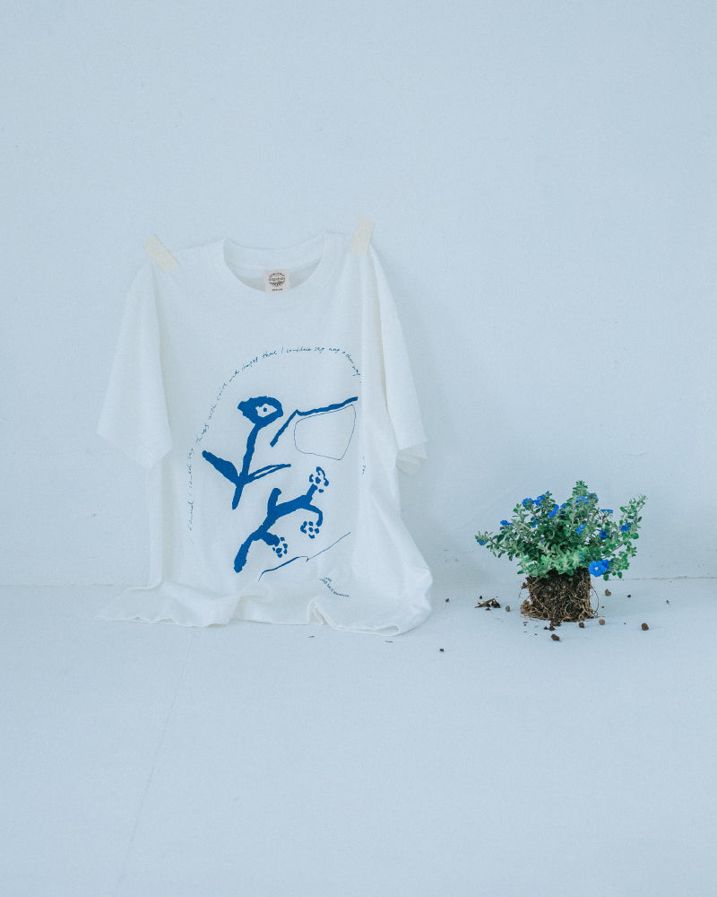 野の花　半袖Tシャツ