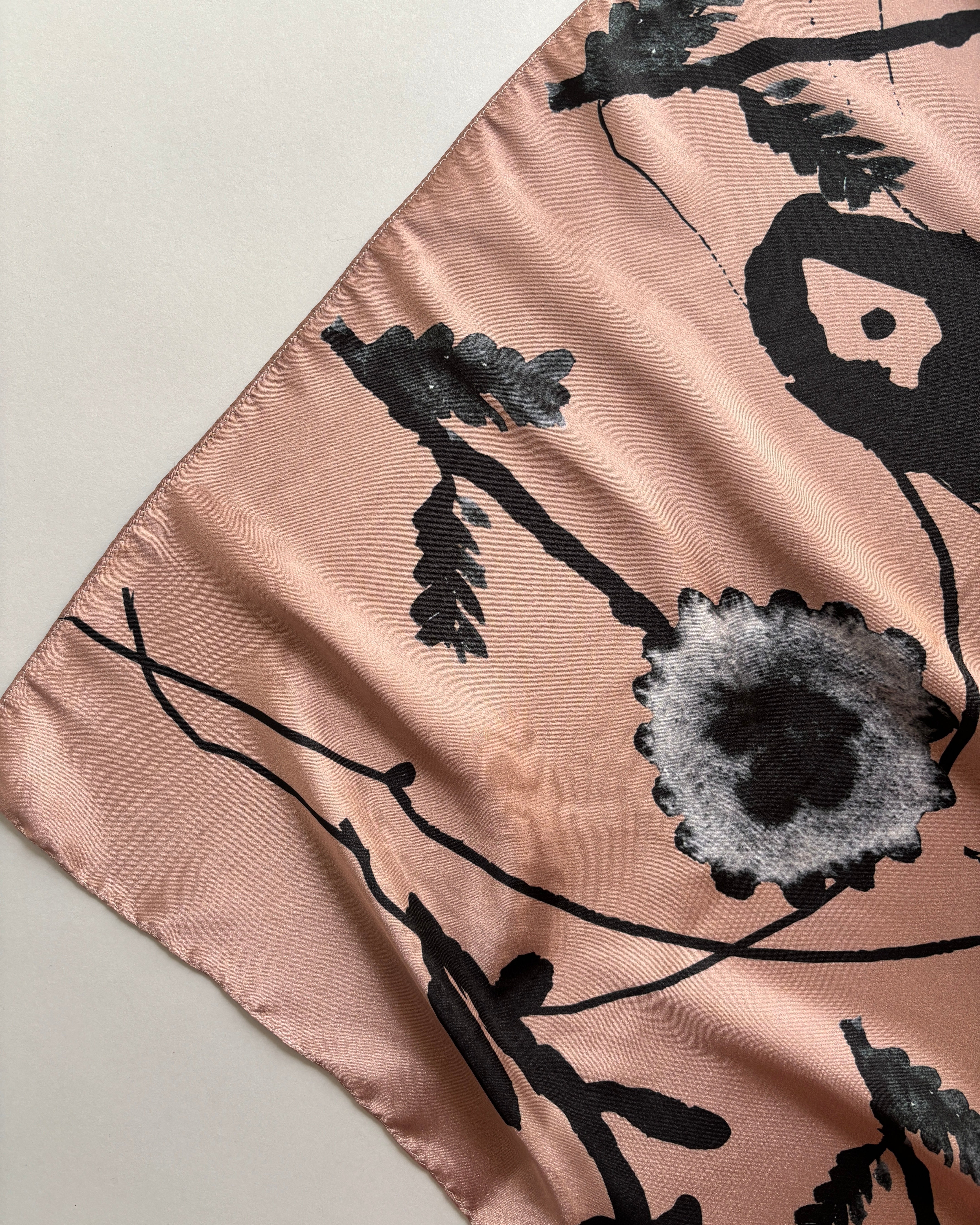 printed scarf 野花/vent de moe 【受注受付終了】