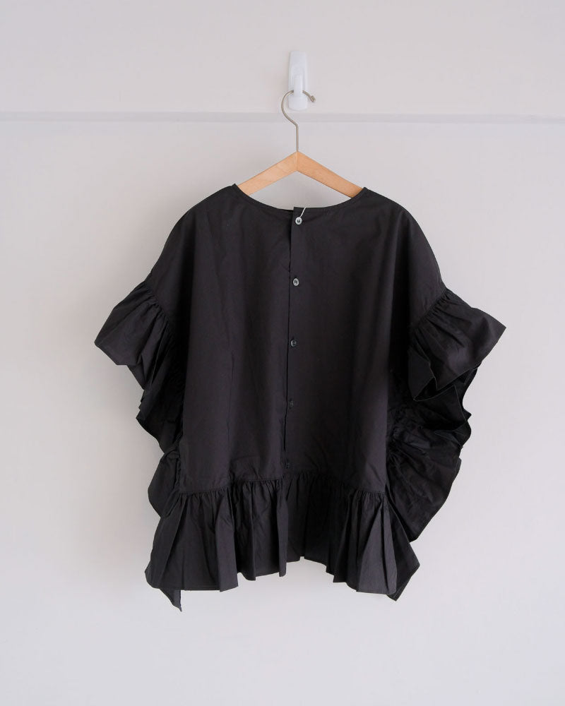 ナチュラルタ イプライター/ストライプ 2wayワイドフリルB L/UNIVERSALTISSU/UT261BL012