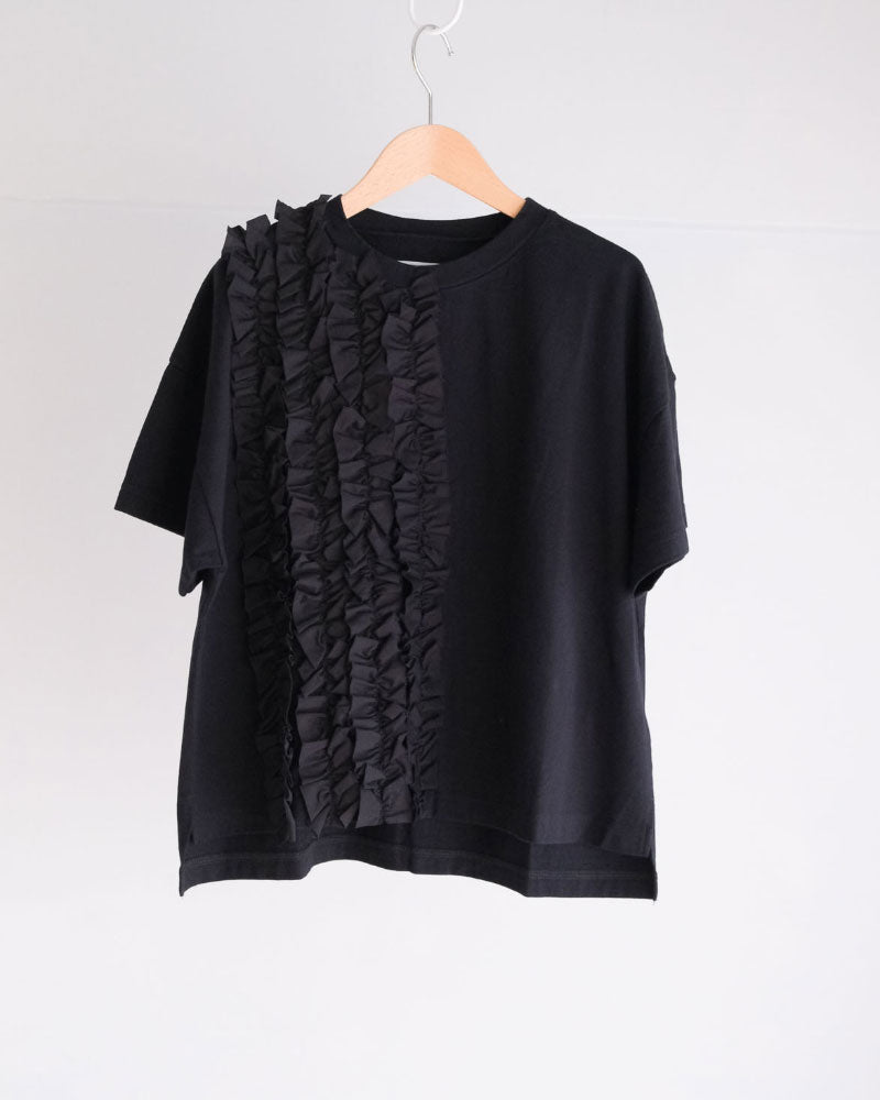 クラシック天竺　フリルTシャツ/universaltissu/ US251CT023