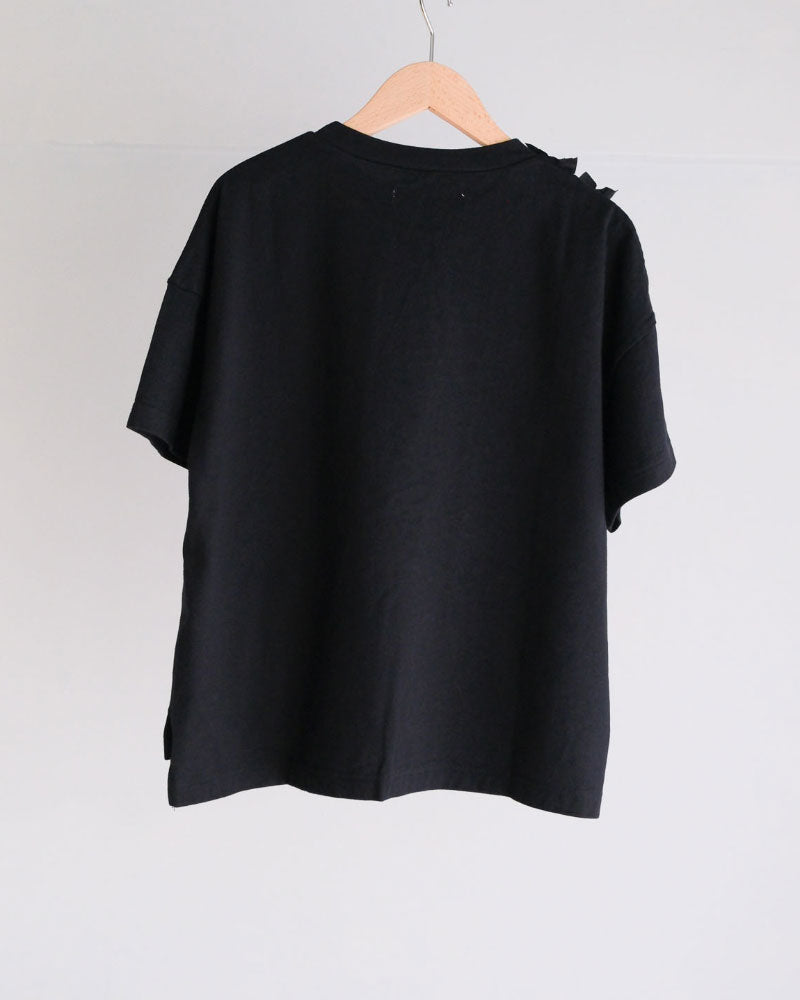 クラシック天竺　フリルTシャツ/universaltissu/ US251CT023