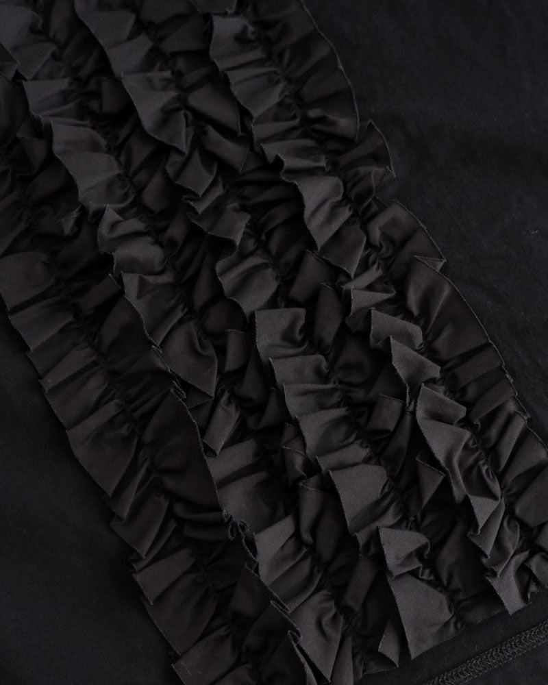 クラシック天竺　フリルTシャツ/universaltissu/ US251CT023