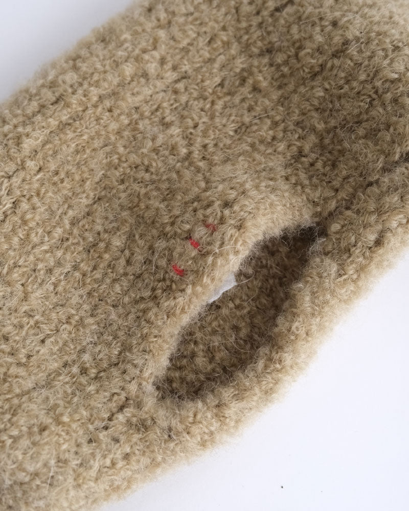 【受注】HAND KNIT MUFFLER/YULA/Y L 25-A 003