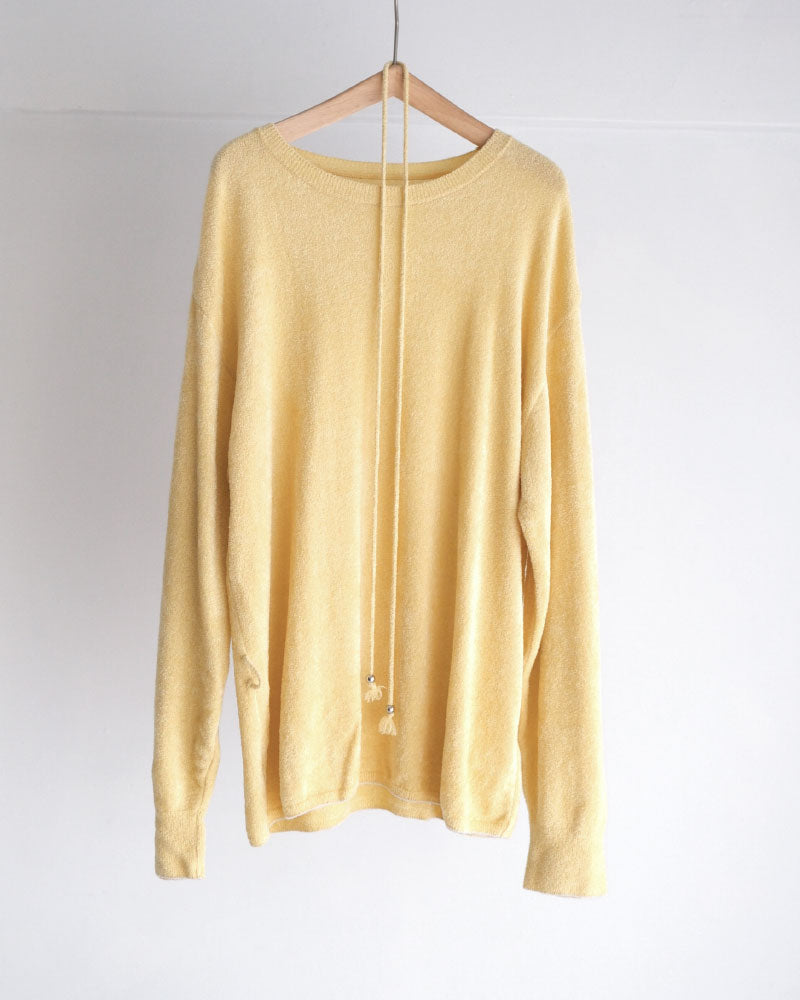 【予約】Velour Knit Sweater/JöICEADDED /J263KN03