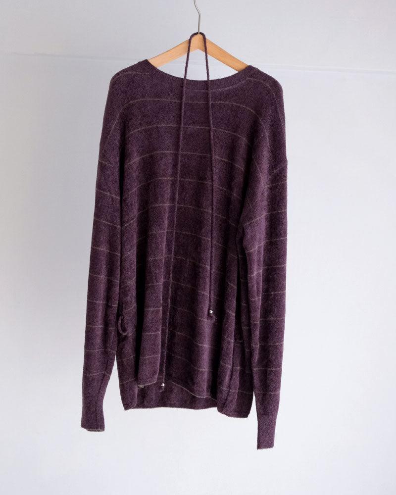 【予約】Velour Knit Sweater/JöICEADDED /J263KN03
