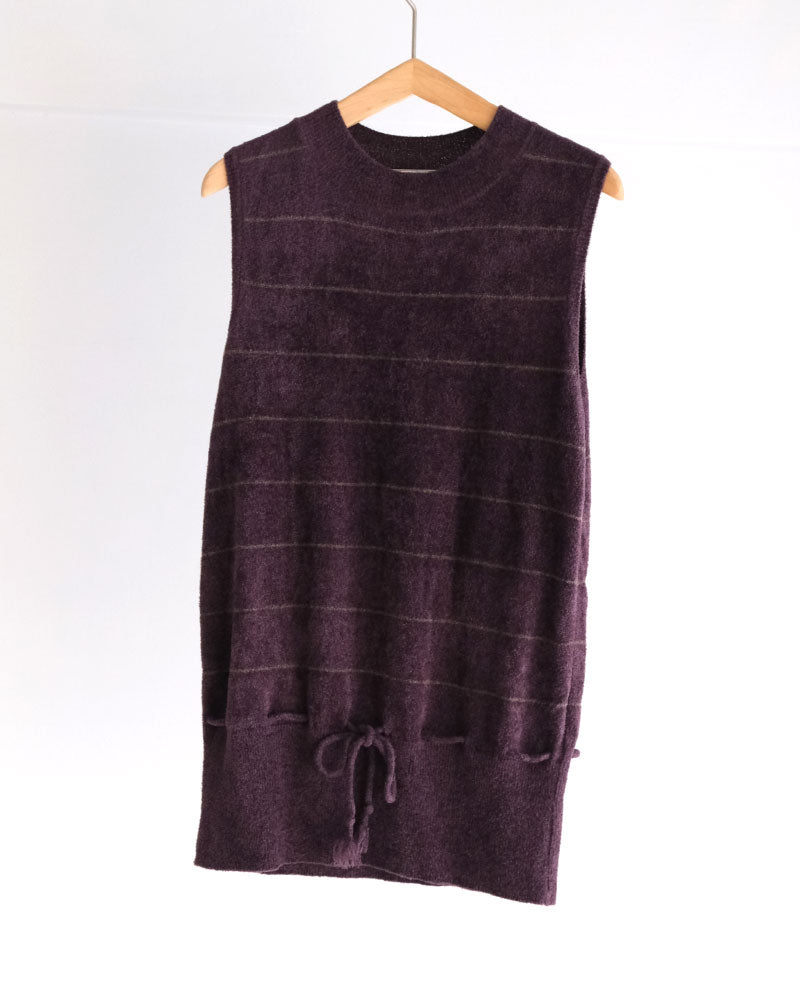 【予約】Velour Tank Top/JöICEADDED /J263KN04