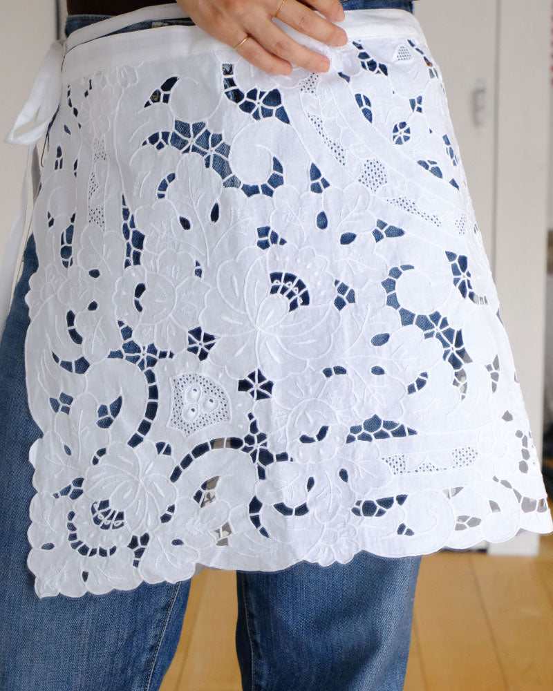cutwork parts tablecloth camisole/Hériter/H0-00-3060