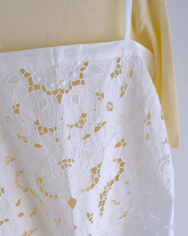 cutwork parts tablecloth camisole/Hériter/H0-00-3060