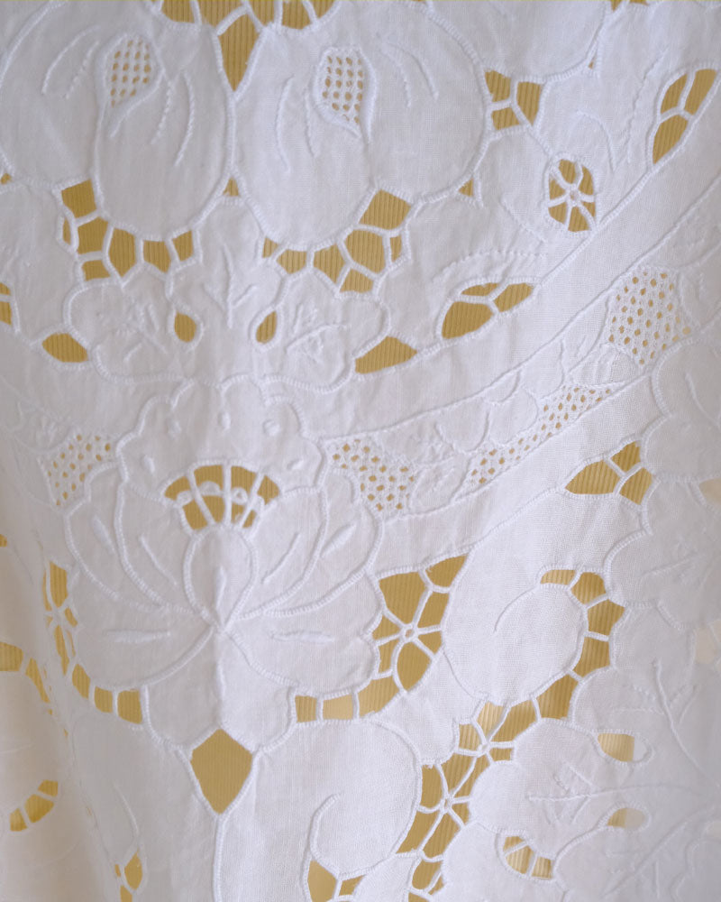 cutwork parts tablecloth camisole/Hériter/H0-00-3060