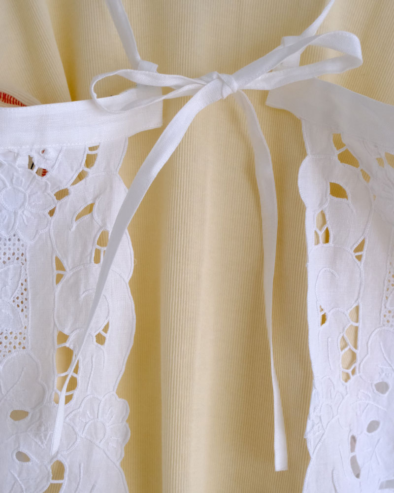 cutwork parts tablecloth camisole/Hériter/H0-00-3060