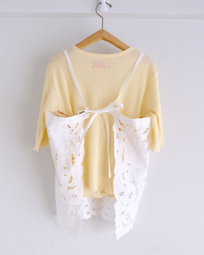 cutwork parts tablecloth camisole/Hériter/H0-00-3060