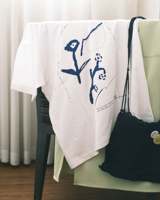 野の花　半袖Tシャツ/SLN