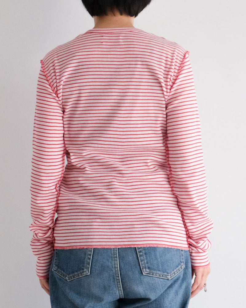 BORDER SOFT RIB HENRY NECK//MEYAME