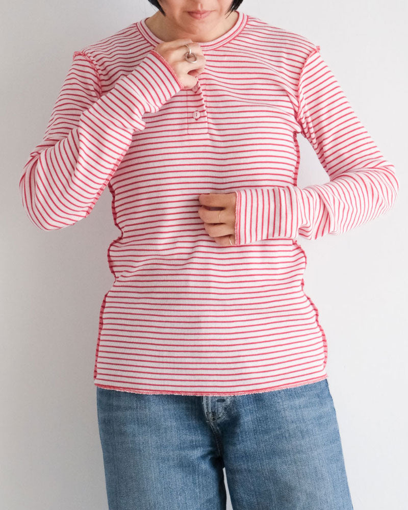 BORDER SOFT RIB HENRY NECK//MEYAME