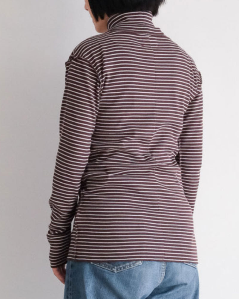 BORDER SOFT RIB TURTLENECK/MEY-2501/MEYAME