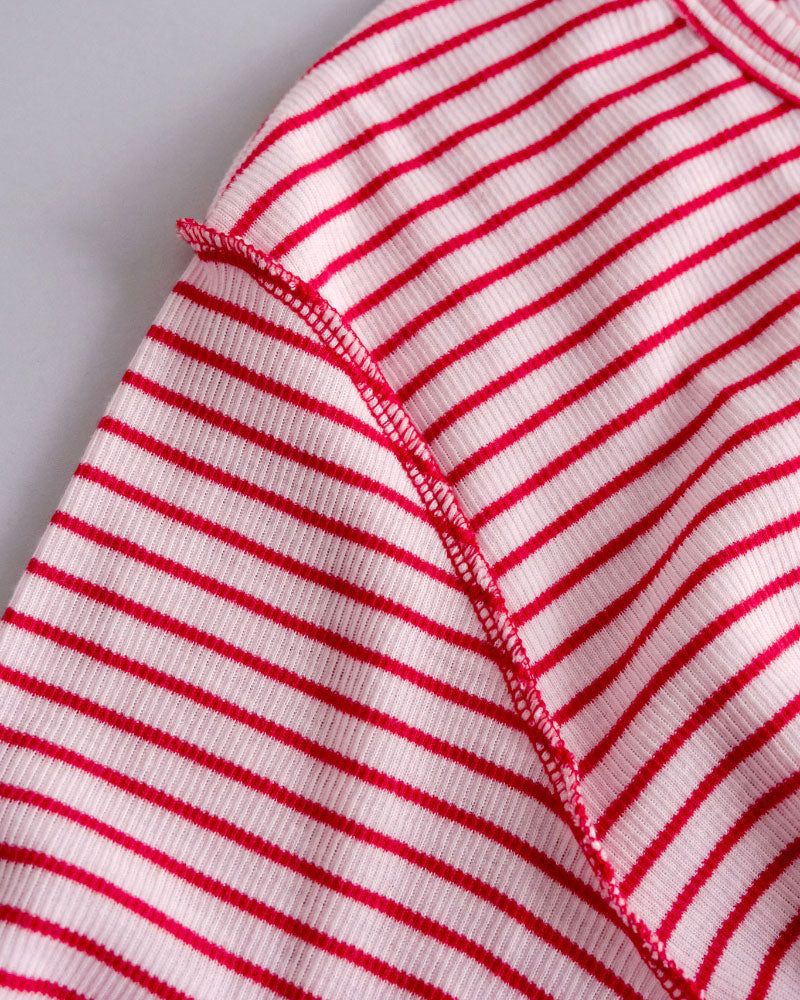 BORDER SOFT RIB HENRY NECK//MEYAME