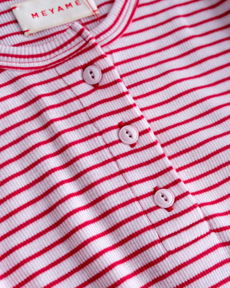 BORDER SOFT RIB HENRY NECK//MEYAME