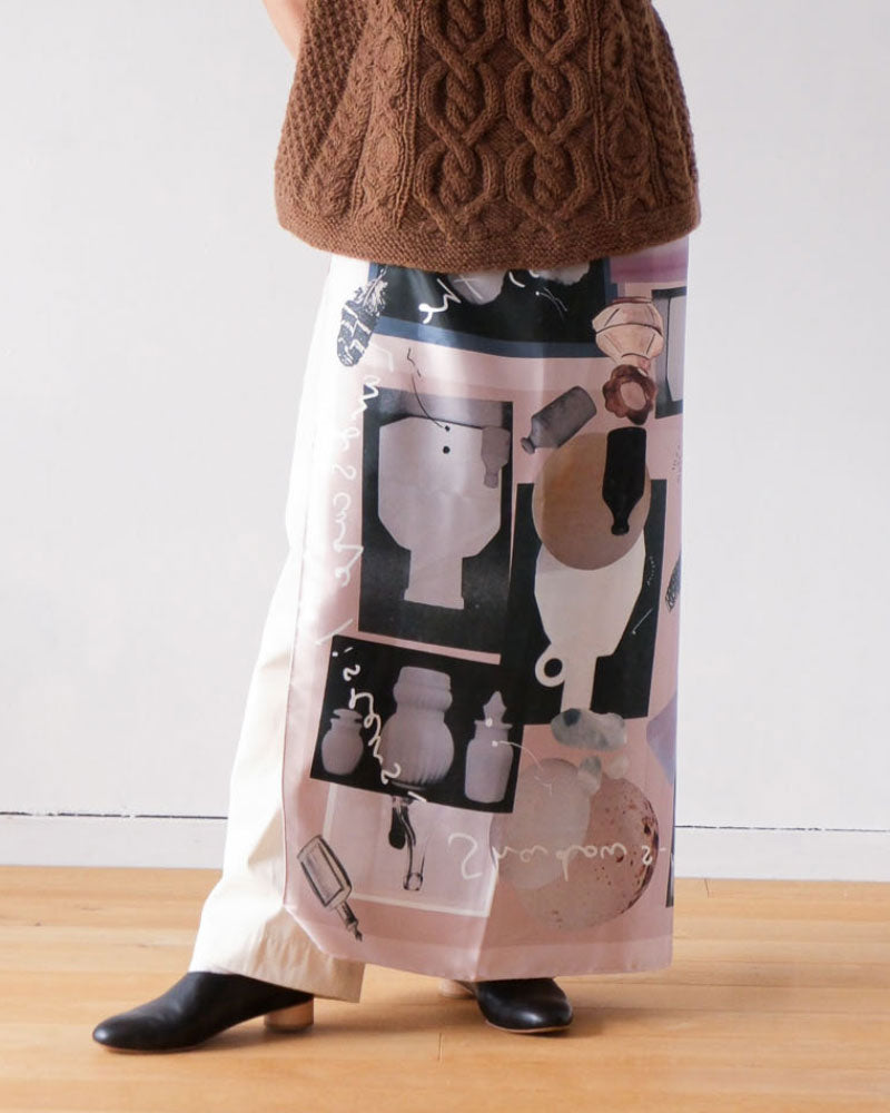 【受注】printed scarf bottles /vent de moe