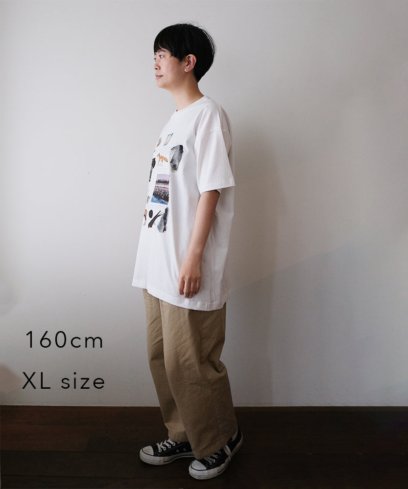 spring forest 半袖Tシャツ/SLN