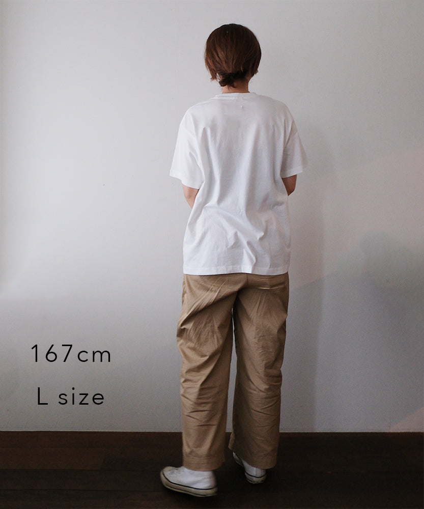 Lily of the valley　半袖Tシャツ　ホワイト/SLN