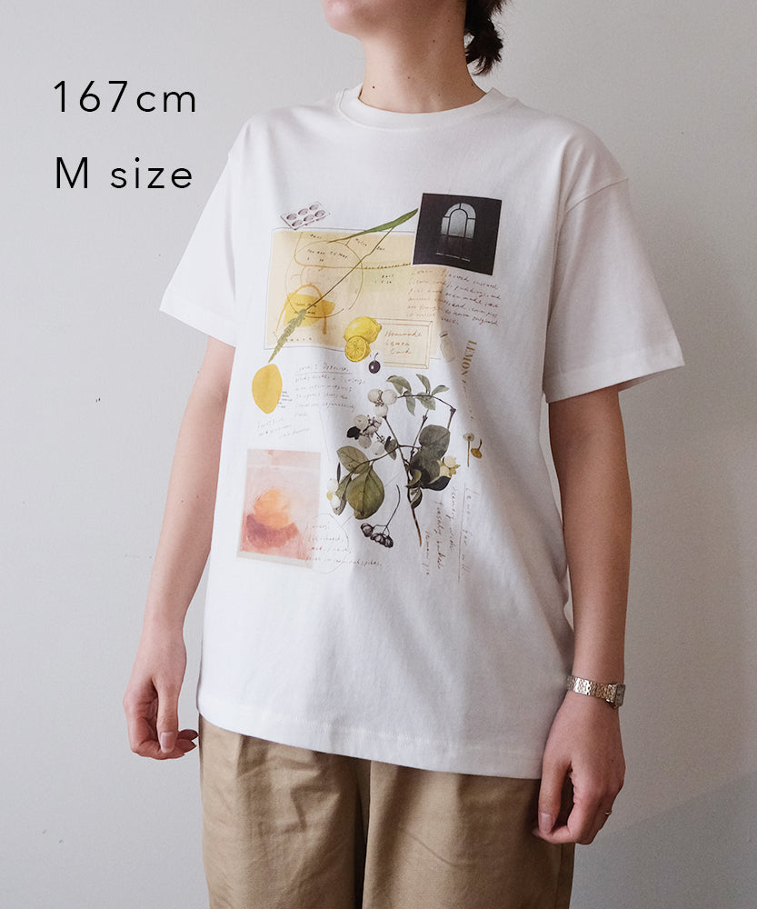 【予約販売→6月お届け】LEMON 半袖Tシャツ