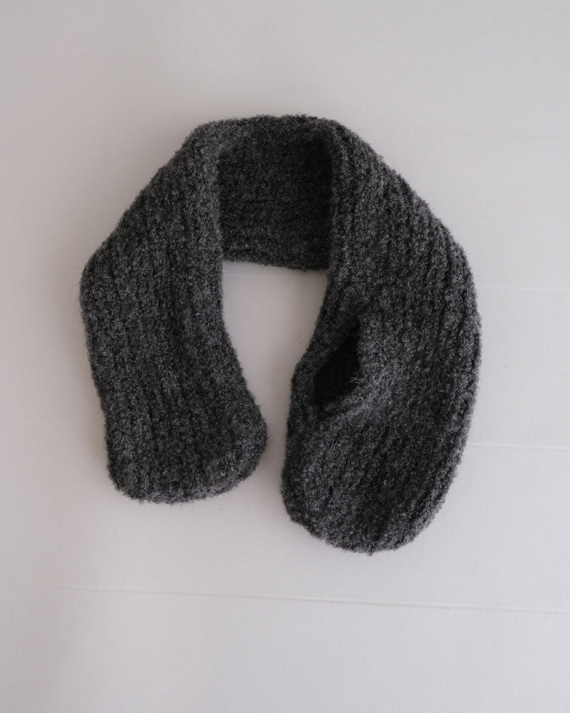 HAND KNIT MUFFLER/YULA/Y L 25-A 003