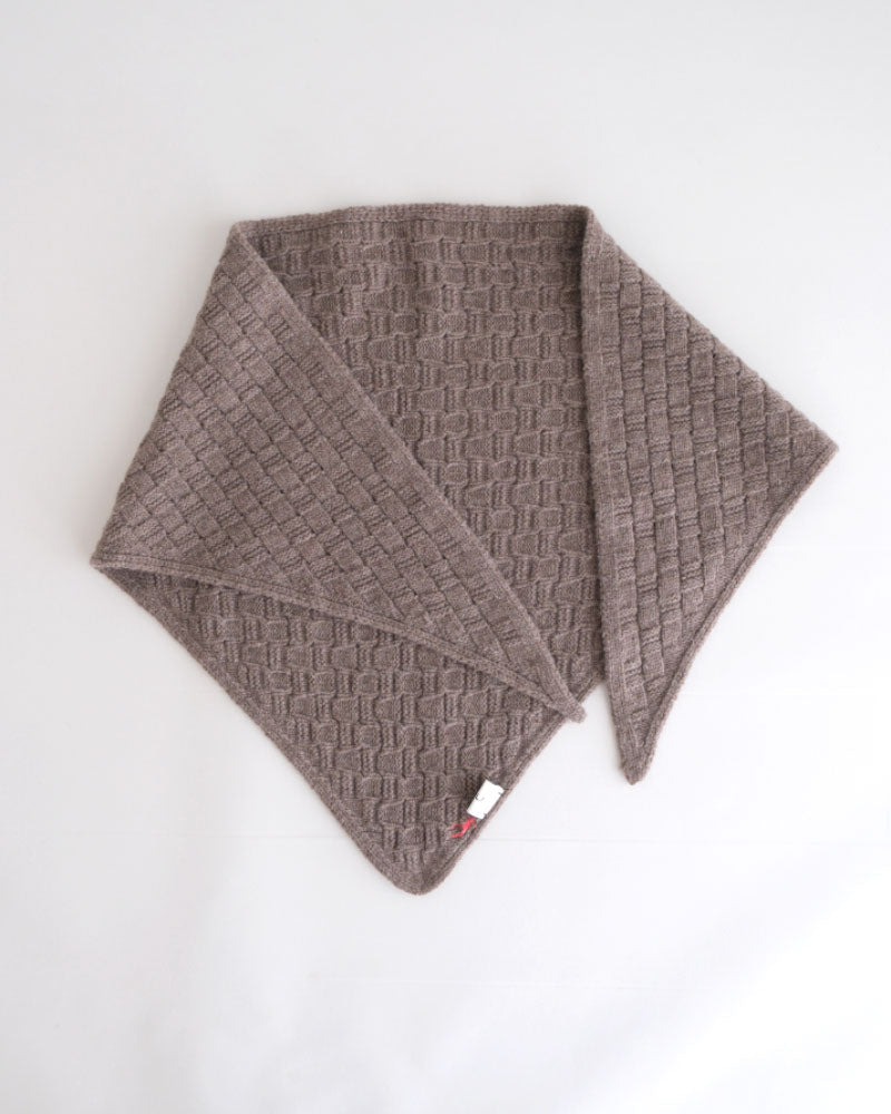 BLOCK PATTERN SCARF/YULA/Y L 25-A 001