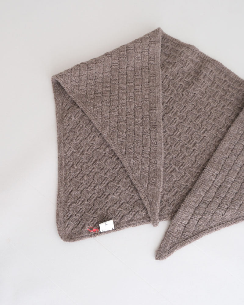 BLOCK PATTERN SCARF/YULA/Y L 25-A 001