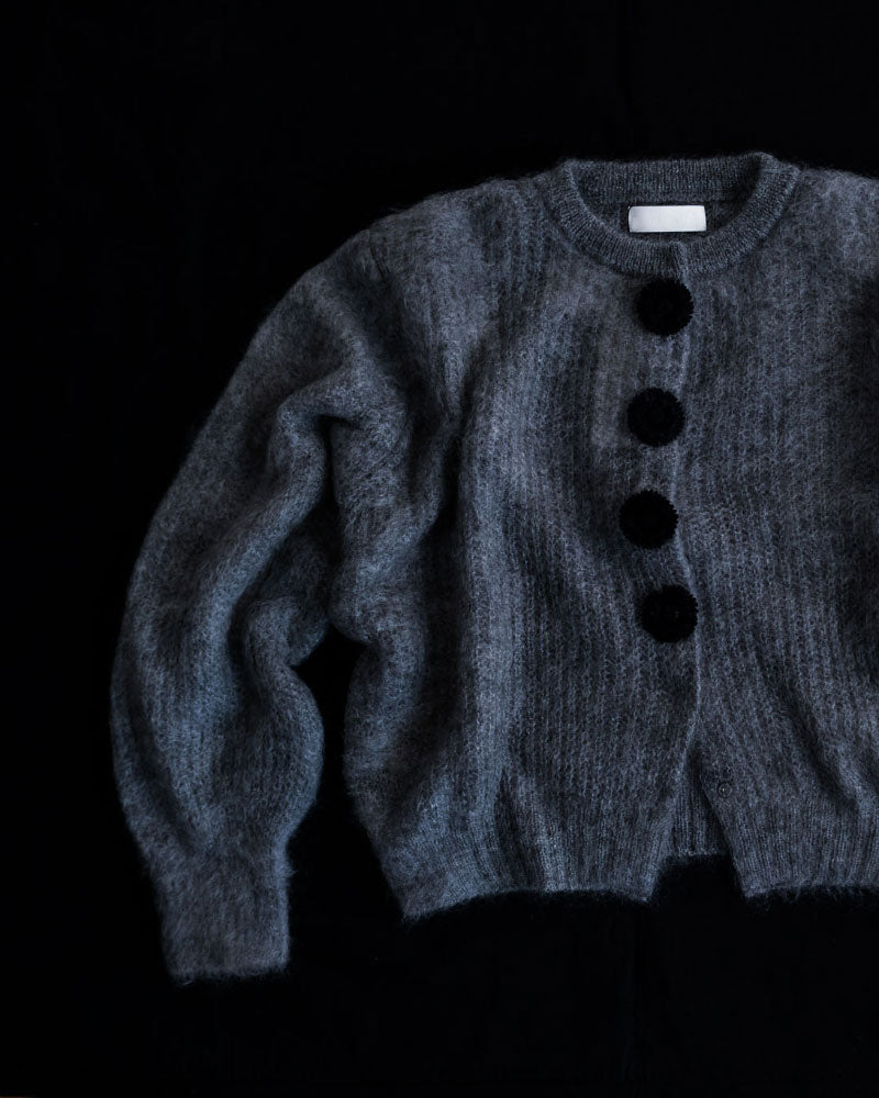mohair cardigan/Hériter/H0-00-1009