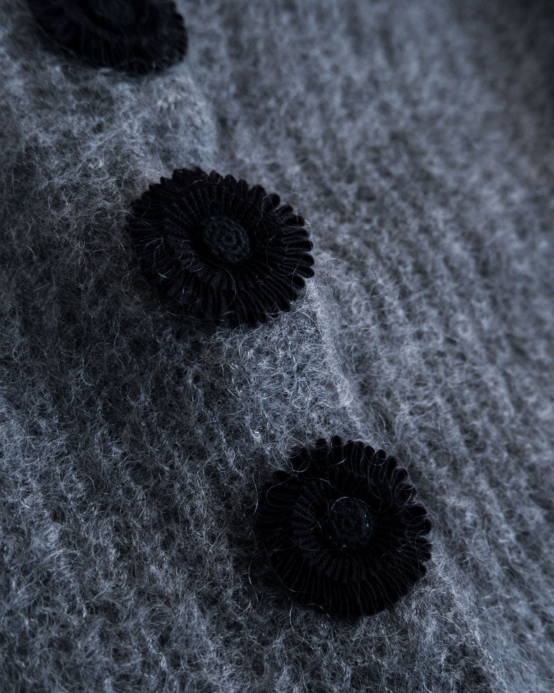 mohair cardigan/Hériter/H0-00-1009