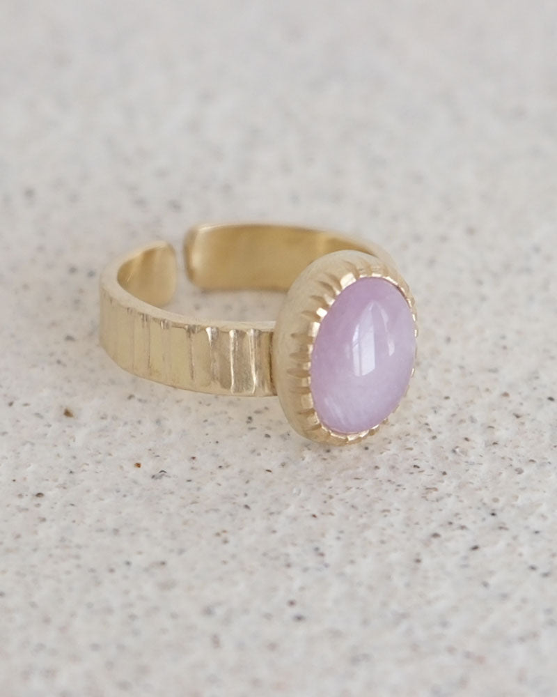 【数量限定】SURUME. / Cutting Stone Ring